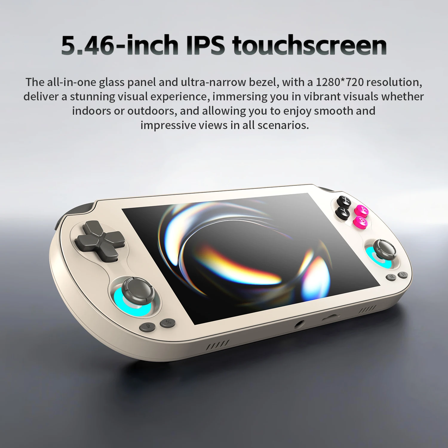 ANBERNIC RG VITA / RGVITA Pro Handheld Game Console IPS Touchscreen 5000mAh Video Gaming Player Supports AI Streaming RixelHK