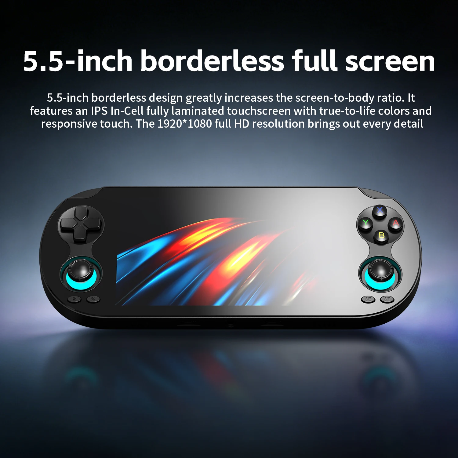 ANBERNIC RG VITA / RGVITA Pro Handheld Game Console IPS Touchscreen 5000mAh Video Gaming Player Supports AI Streaming RixelHK