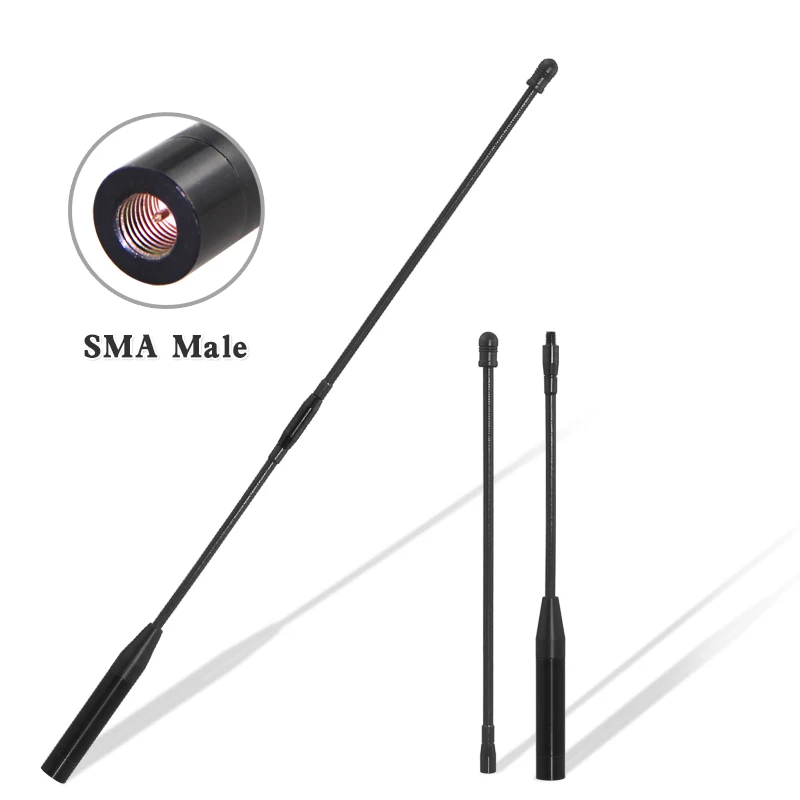 GIZONT LoRa 868MHz 915MHz Antenna For Meshtastic Heltec V3 & V4 ESP 32 Two Sections Soft Whip Antenna, Flexible and Bendable
