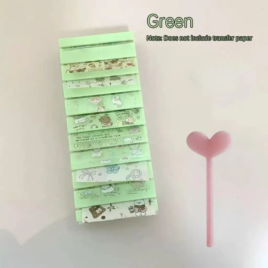 Nail Foils Gradient Transfer Foil Storage Box Nail Art Stickers Stripe Floral Manicure Decals Nails Decoration S