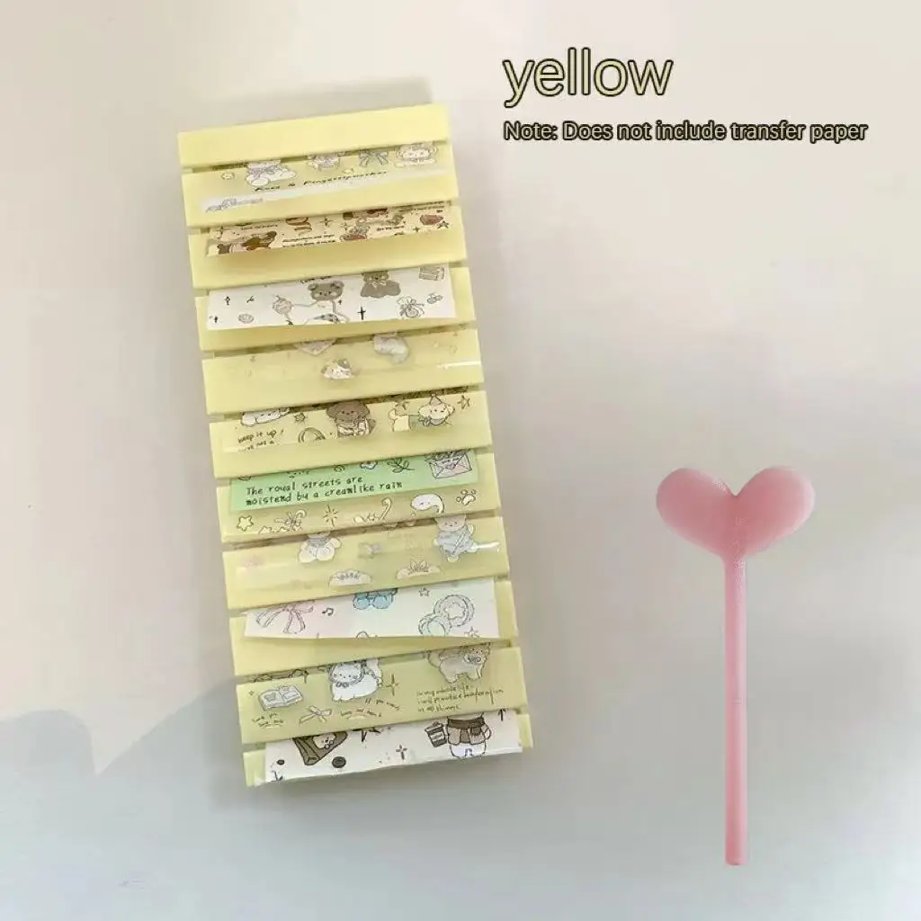 Nail Foils Gradient Transfer Foil Storage Box Nail Art Stickers Stripe Floral Manicure Decals Nails Decoration S