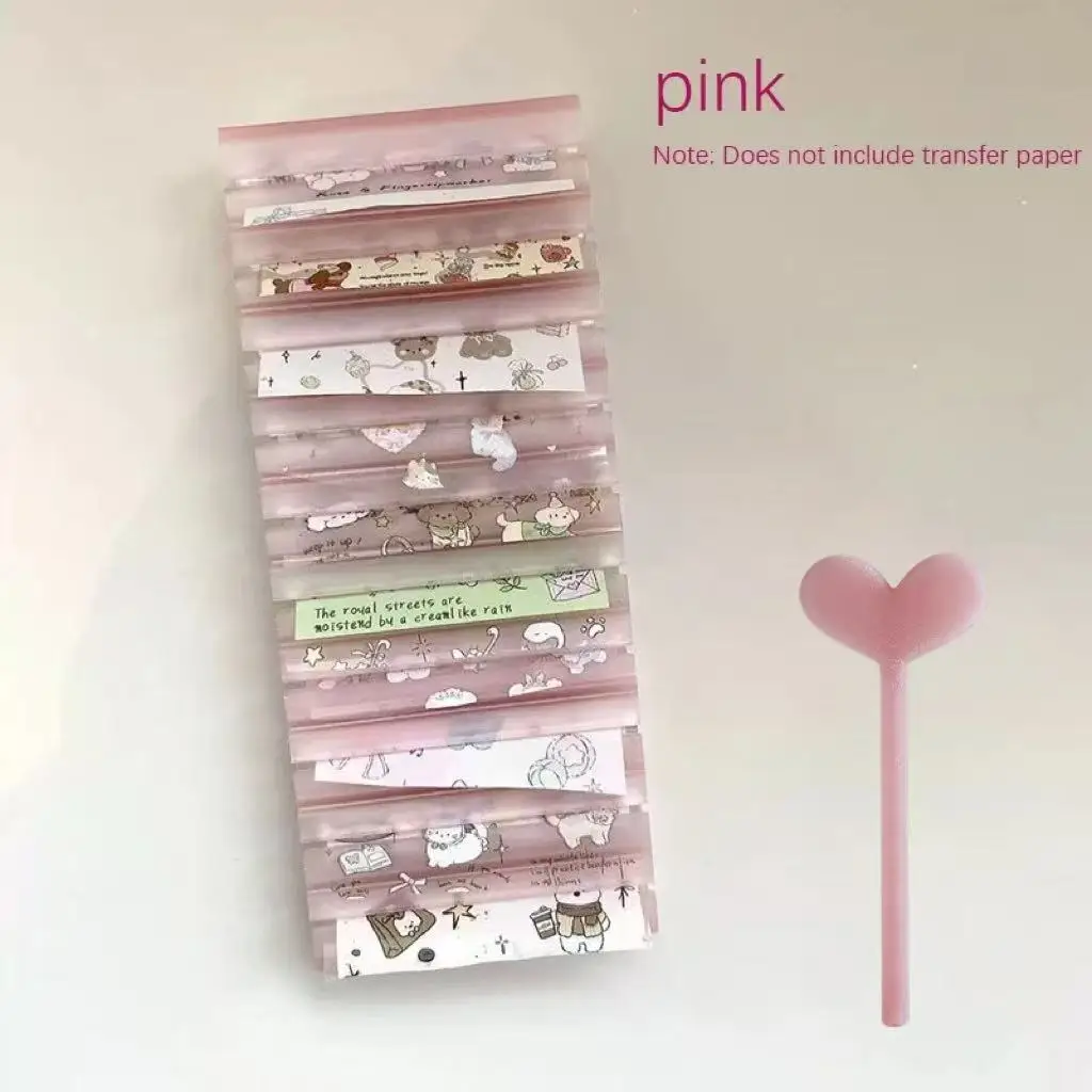 Nail Foils Gradient Transfer Foil Storage Box Nail Art Stickers Stripe Floral Manicure Decals Nails Decoration S