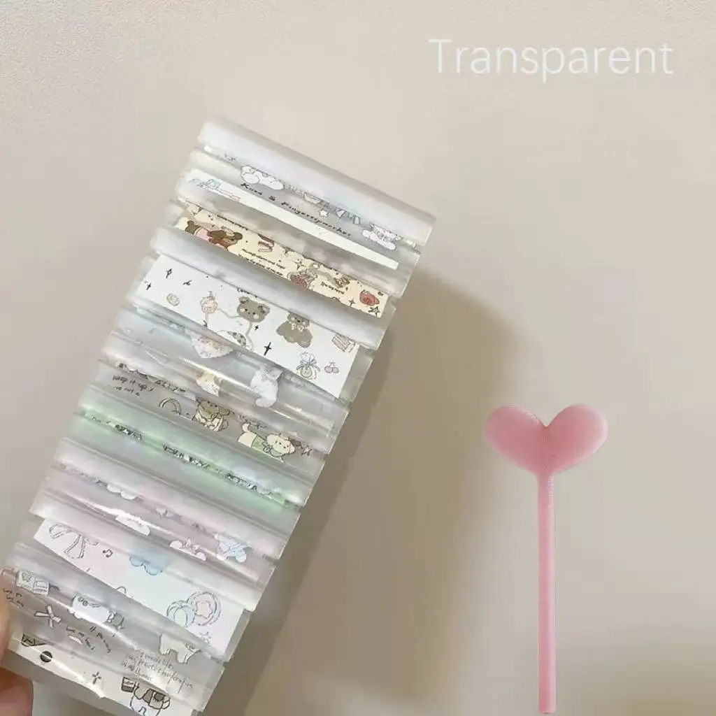 Nail Foils Gradient Transfer Foil Storage Box Nail Art Stickers Stripe Floral Manicure Decals Nails Decoration S