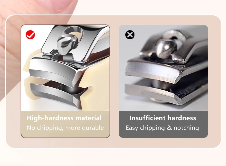 Nail Care Kit Anti-Splatter Manicure Set Stainless Steel Nail Clippers Buffer File Grooming Tools With Travel Case For Men Women