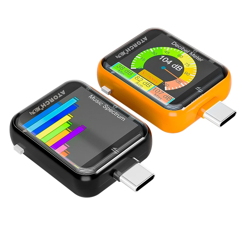 T3 Touch Control Gravity Sensor Digital Voltmeter Ammeter High Precision Power Capacity USB Tester for Type C Phone Charger