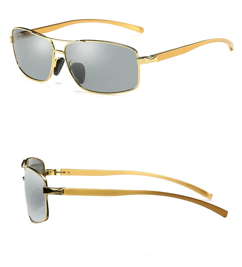 LIOUMO Top Photochromic Sunglasses Men Women Polarized Chameleon Glasses Driving Goggles Anti-glare Sun Glasses zonnebril heren