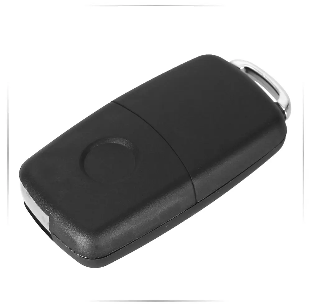 KEYYOU NEW 3 Button For VW For VOLKSWAGEN Tiguan Golf Sagitar Polo MK6 Flip Fob Remote Folding Key Shell Uncut Blade
