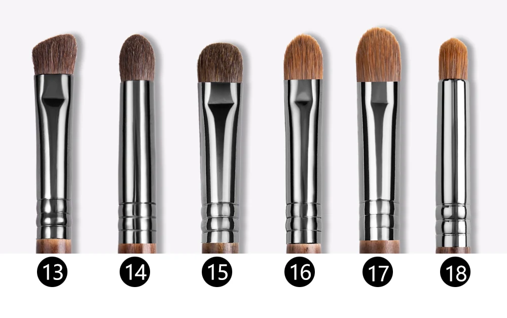 OVW Natural Goat Hair Eyeshadow Professional Makeup Brushes Crease Blending Shader kist dlya teney brovey brochas maquillaje 1pc