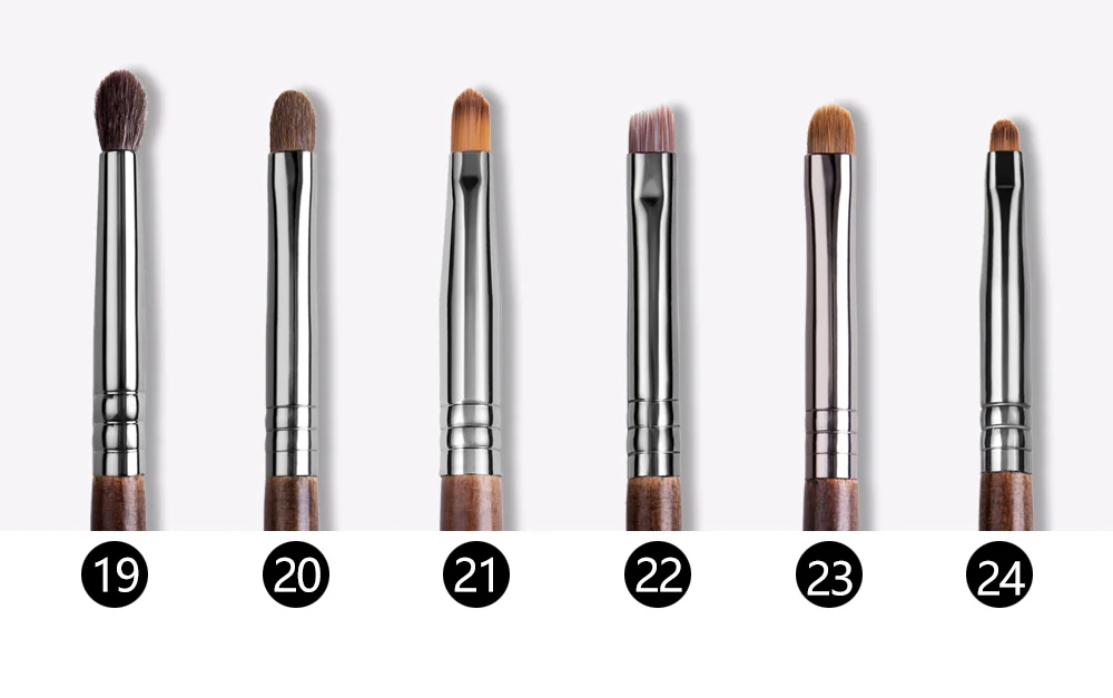 OVW Natural Goat Hair Eyeshadow Professional Makeup Brushes Crease Blending Shader kist dlya teney brovey brochas maquillaje 1pc