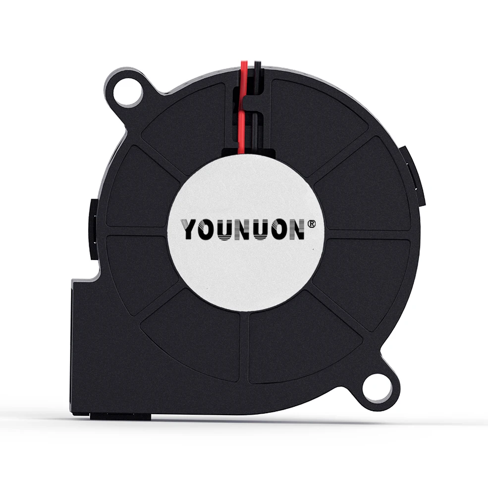 5015 5cm DC 5V 12V 24V 2Pin Dual Ball/Hydraulic Bearing Brushless Cooling Turbine Blower Fan 50mm x 15mm Blower Cooler Fan