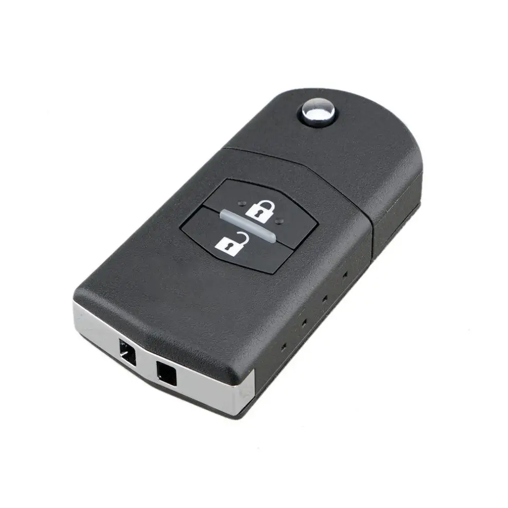 2 / 3 Buttons Car Key Shell Auto Remote Control Folding Housing Case Replacements Fit for Mazda 2 3 5 6 BT50 CX-5 CX-7 CX-9 RX8