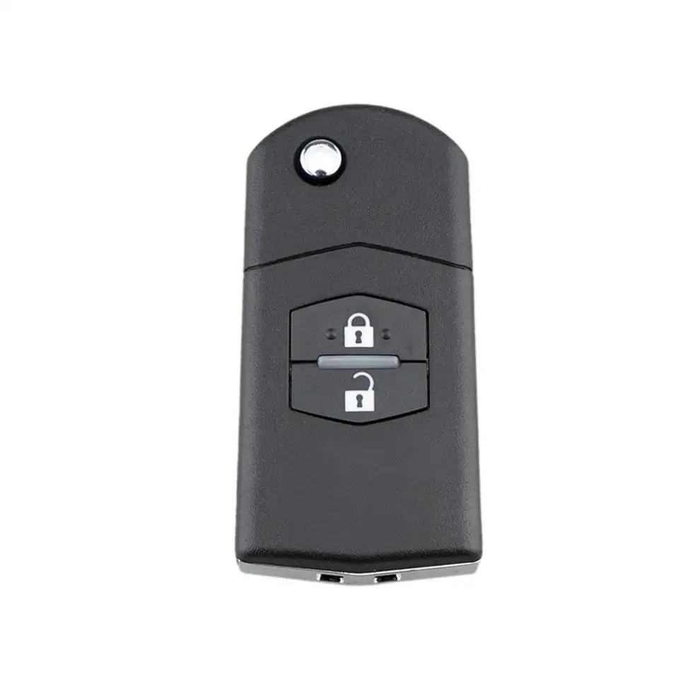 2 / 3 Buttons Car Key Shell Auto Remote Control Folding Housing Case Replacements Fit for Mazda 2 3 5 6 BT50 CX-5 CX-7 CX-9 RX8