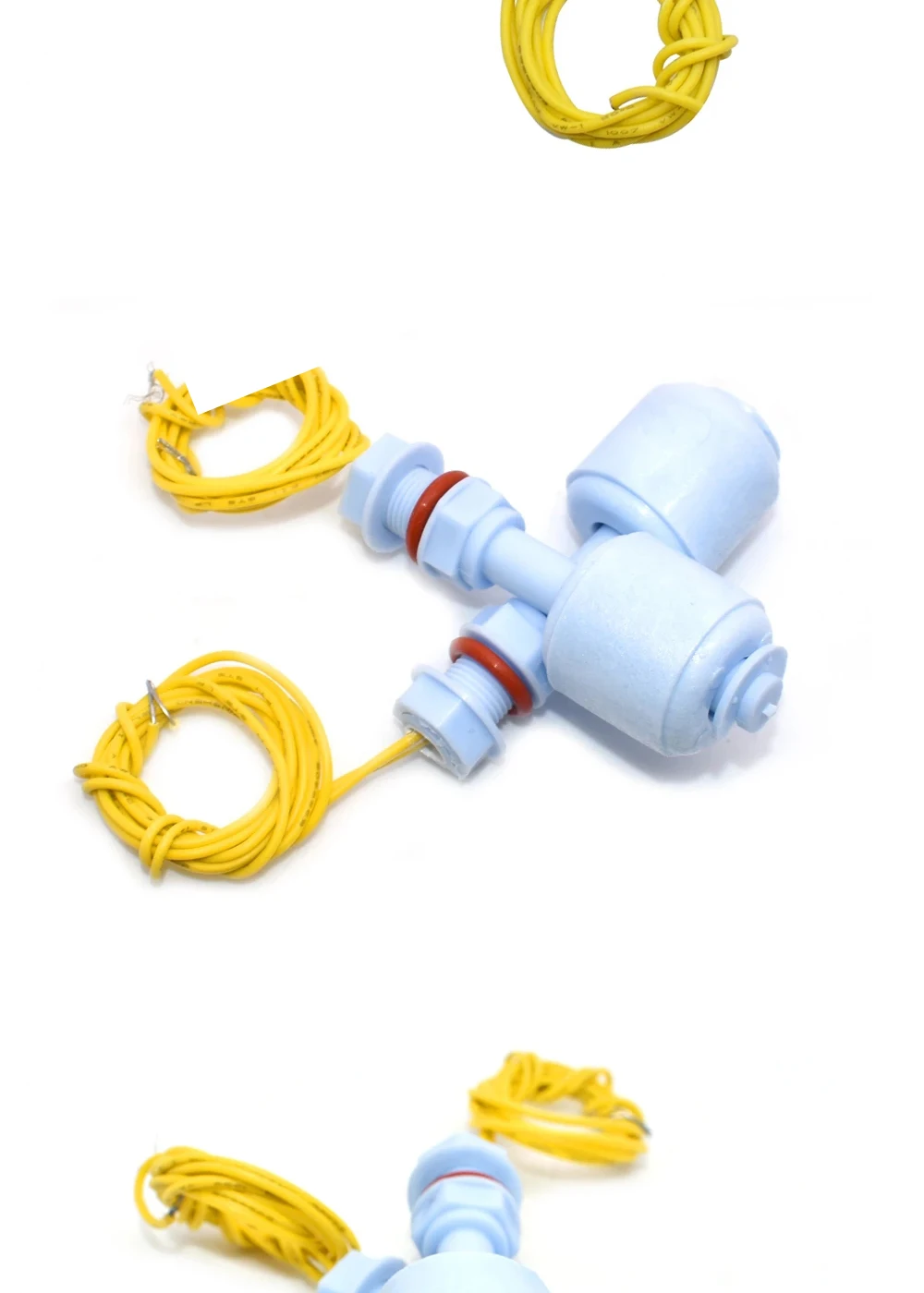 52mm PP Liquid Water Level Sensor Horizontal Float Switch Down