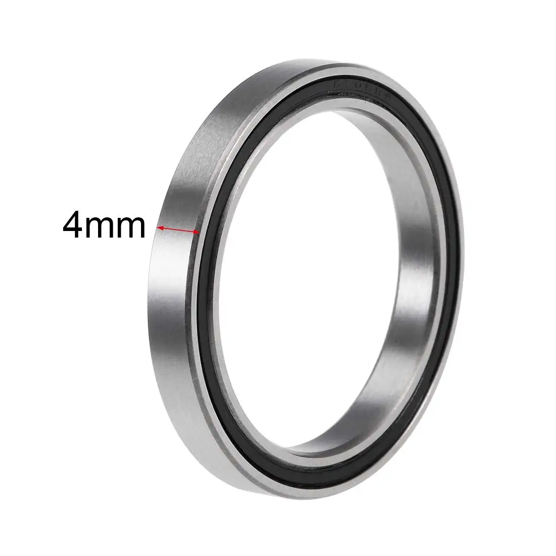 2/5pcs Bearing 608 6700 6701 6702 6703 6704 6705 6706 6707 6708 6709 6710 -2RS ZZ Ultra Thin Wall Rubber Shielded Ball Bearings