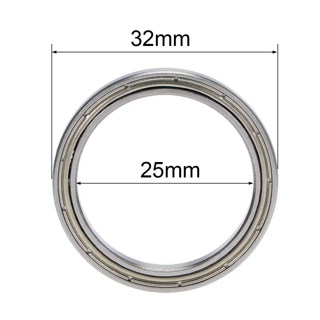 2/5pcs Bearing 608 6700 6701 6702 6703 6704 6705 6706 6707 6708 6709 6710 -2RS ZZ Ultra Thin Wall Rubber Shielded Ball Bearings