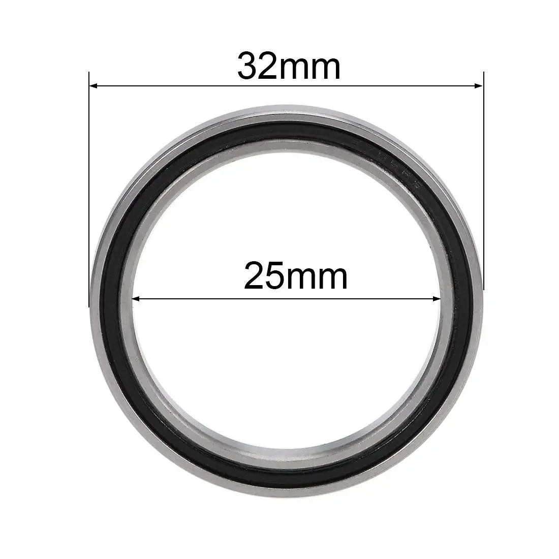 2/5pcs Bearing 608 6700 6701 6702 6703 6704 6705 6706 6707 6708 6709 6710 -2RS ZZ Ultra Thin Wall Rubber Shielded Ball Bearings