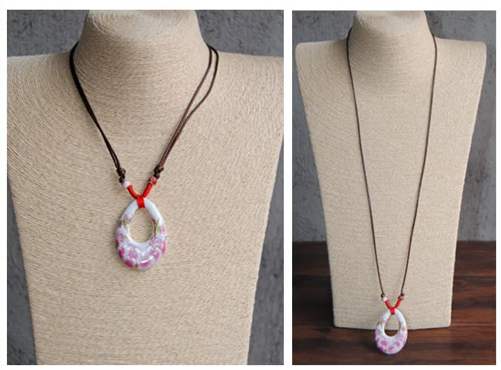 women's ceramics fashion necklaces & pendants wholesale jewelry  for women woman lady Dropshipping #1119