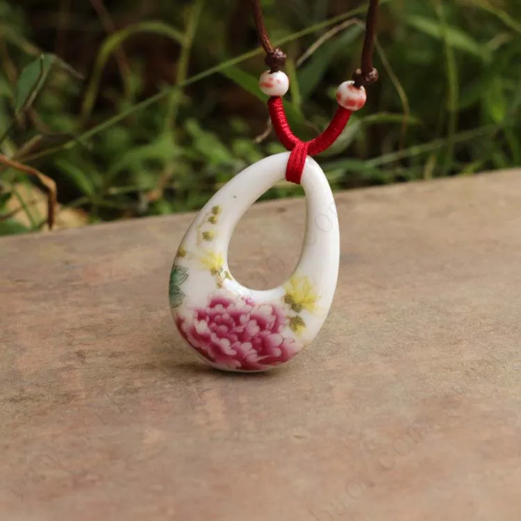 women's ceramics fashion necklaces & pendants wholesale jewelry  for women woman lady Dropshipping #1119