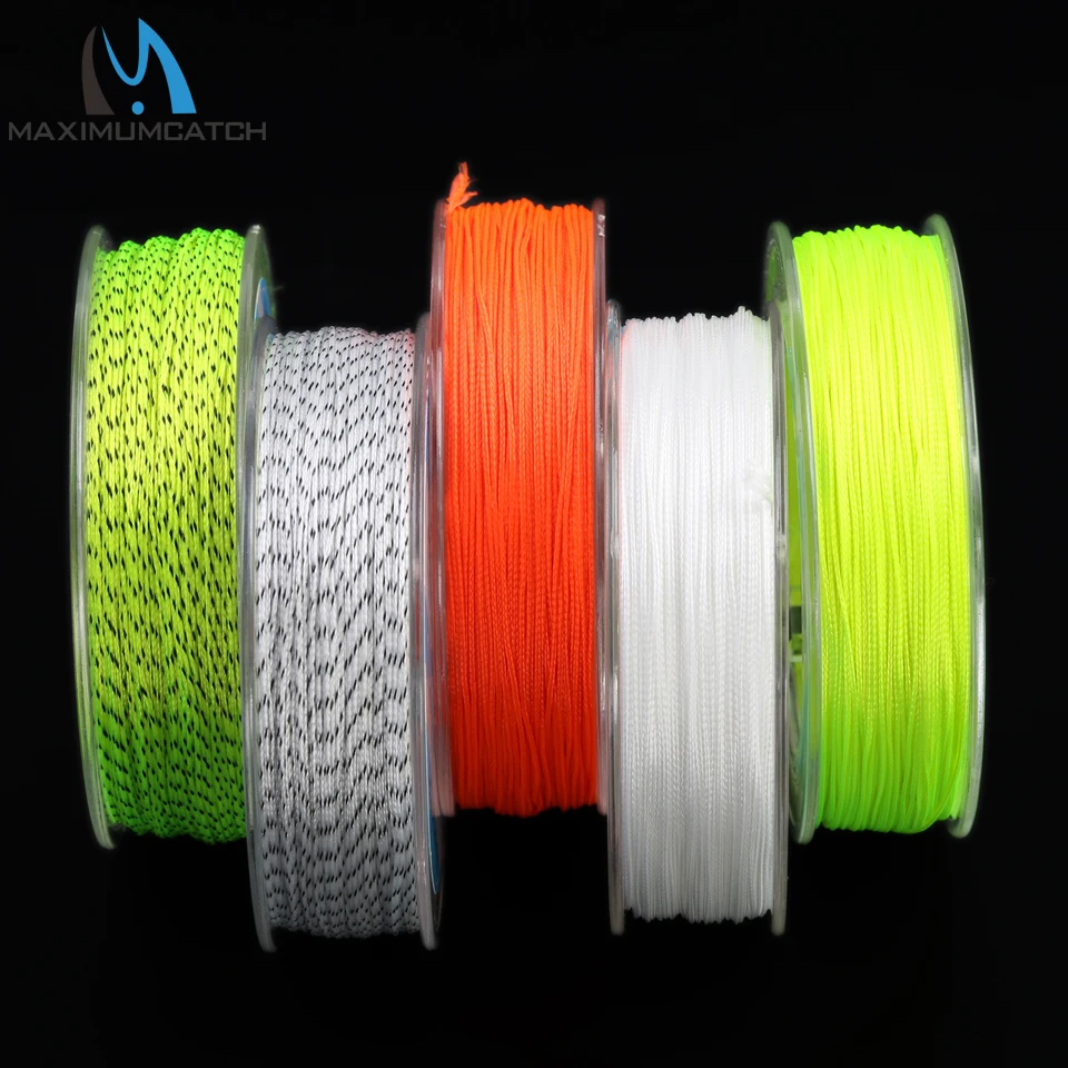 Maximumcatch Backing Fly Line 100/300Yards 20/30LB Multi Color Backing Line Braided Fly Fishing Line
