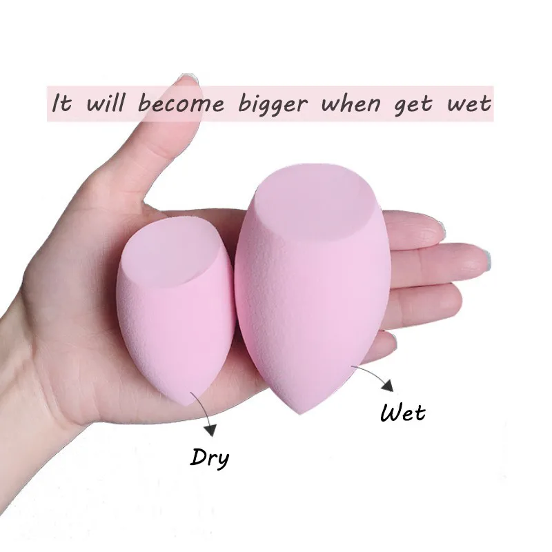 1pcs Water Drop Shape Cosmetic Puff Makeup Sponge Blending Face Liquid Foundation Cream Make Up Cosmetic Powder Puff