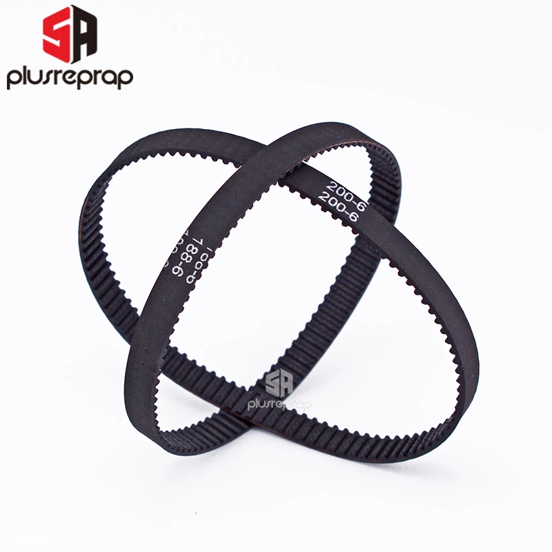 GT2 Timing Belt Closed Loop Rubber 160mm 188mm 200mm 610mm 850mm Timing Belt 3D Printer Parts