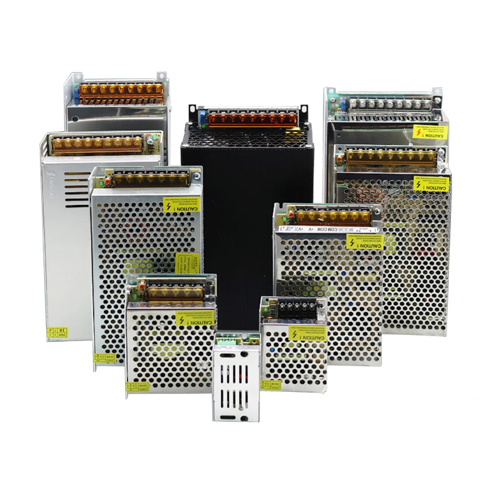 Lighting Transformers DC 5V 12V 24V 36V Power Supply Adapter 5 12 24 36 V 1A 2A 3A 5A 6A 8A 10A 15A 20A LED Driver LED Strip Lab