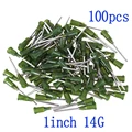Disposable Blunt Tip Cannula 18G 21G 22G 23G 25G 27G 30G Plain Ends Notched Endo Spinal Syringe Needle