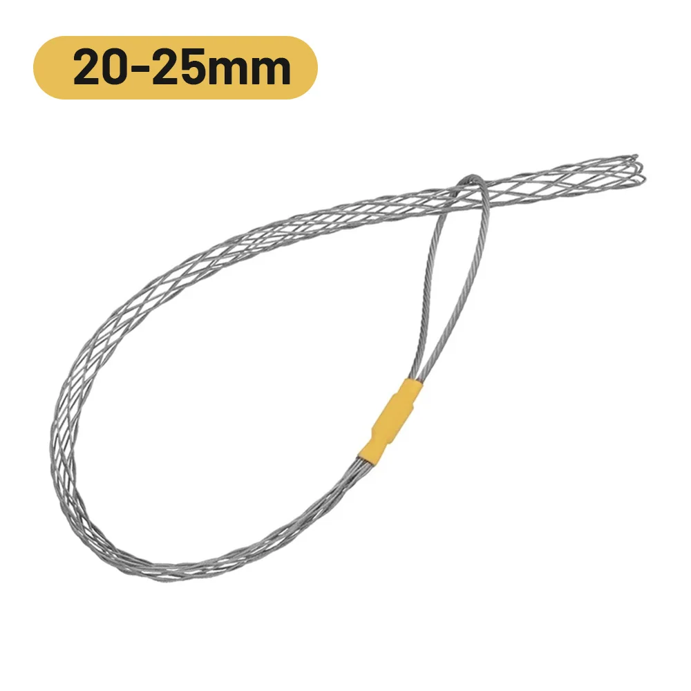6 Colors Cable Pulling Wire Grip Galvanizing Metal Cable Pulling Socks Mesh Puller Antislip Pipe Conduit Pull Net Cover 4-25mm