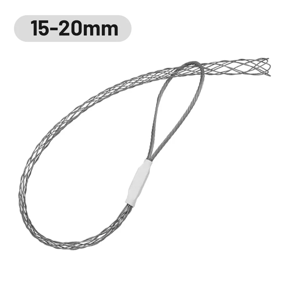 6 Colors Cable Pulling Wire Grip Galvanizing Metal Cable Pulling Socks Mesh Puller Antislip Pipe Conduit Pull Net Cover 4-25mm