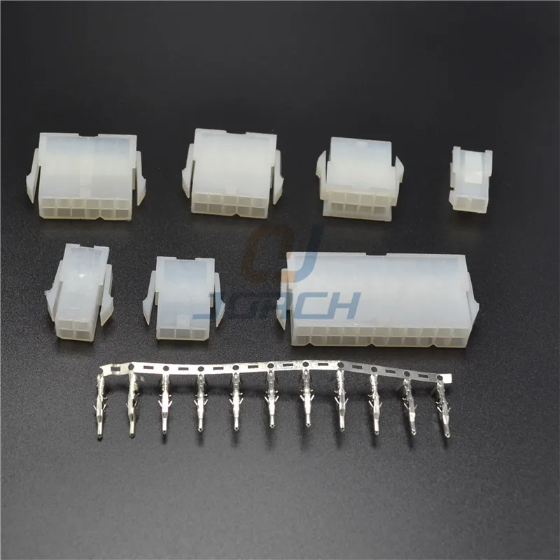 Molex Automotive Wire Connector Plug 5557 Sets Kits 2P 4P 6P 8P 10P 12P 14P 16P 18P 20P 22P 24P 4.2mm Female Electrical Socket