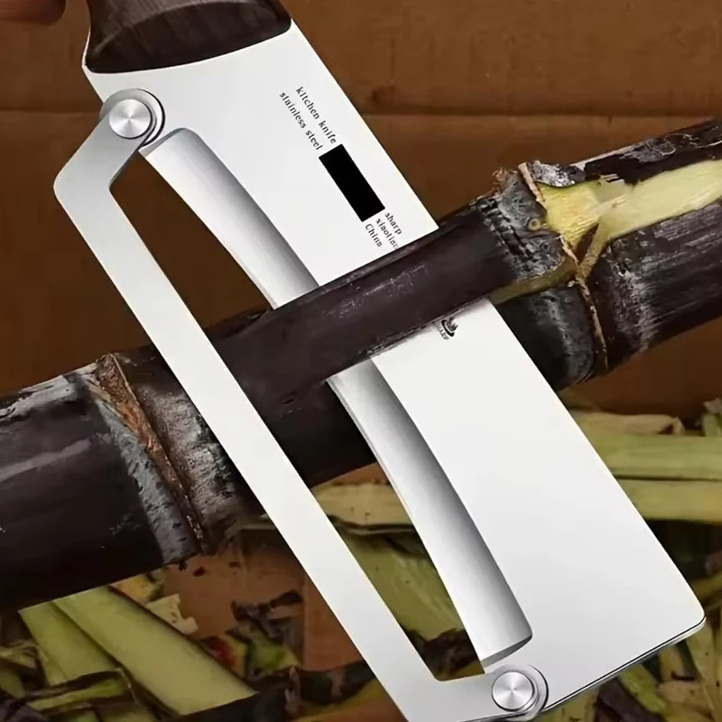 Stainless Steel Peeler Multi-Function Kitchen-Specific Peeler for Slicing Fruits and Vegetables with Wooden/ Steel Handle