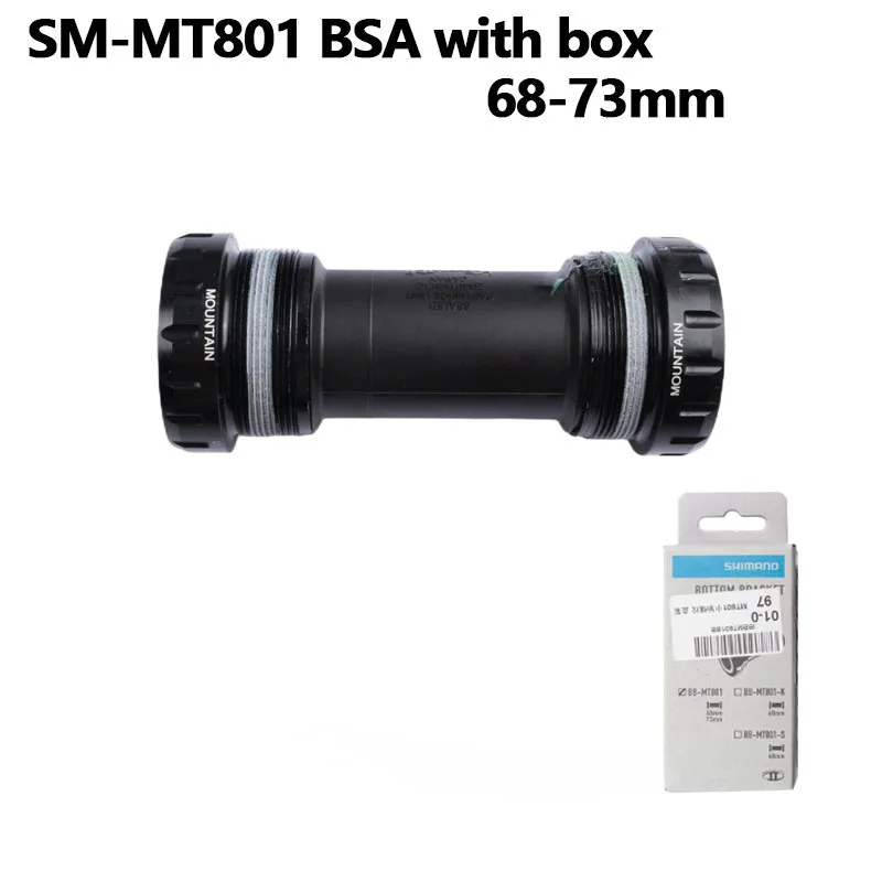 Shimano DEORE XT SLX MT800 MT801 BB52 MT501 BB93 BB80 68mm/73mm 89.5/92mm Press BB MTB Bottom Bracket For M5100 M6100 M7100