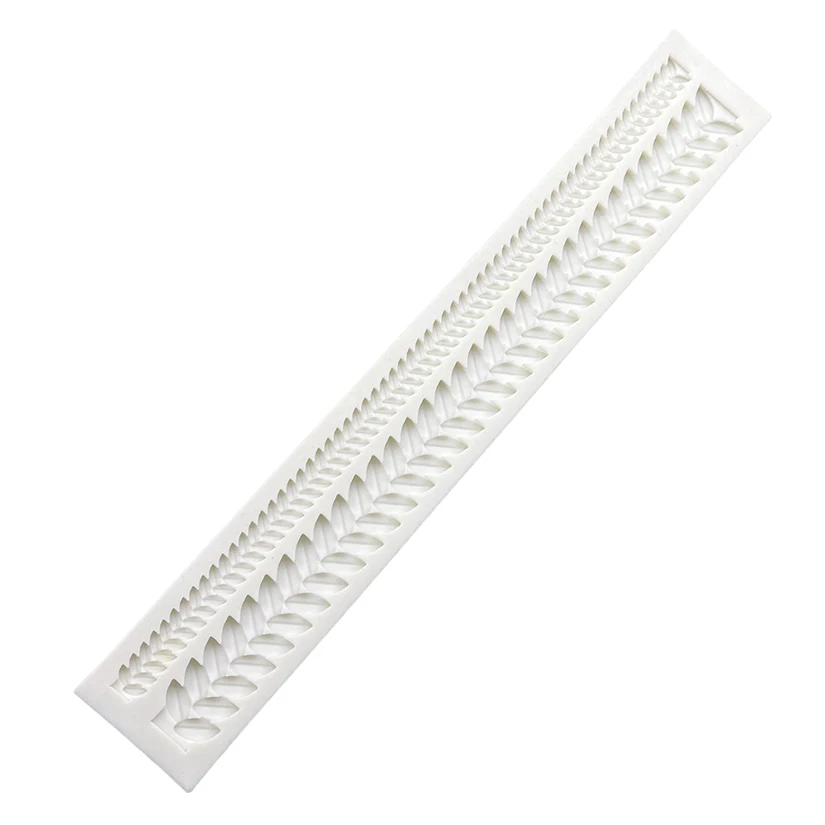 Pearl Rope Wave Flower Gemstone Shape Cake Side Lace Silicone Sugarcraft Mold Fondant Cake Decorating Tools