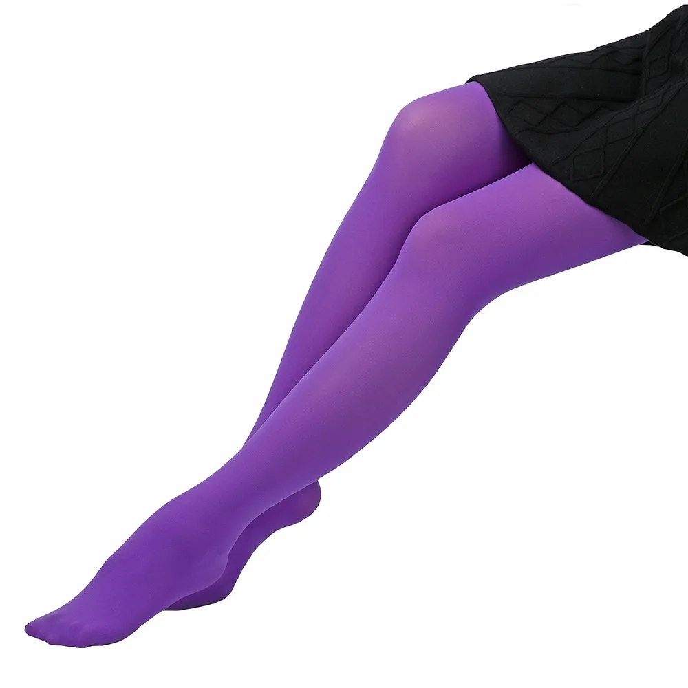 Women Black Sexy Tights Opaque Pantyhose 120D Seamless Winter Warm For Women Spring Autumn Nylon Stockings Footed Thick Stocking