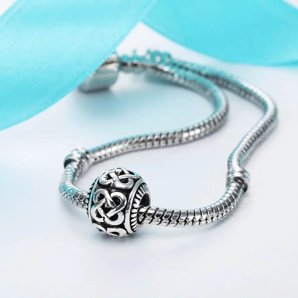 Kinitial 10Pcs Dog Heart Knot Paw Shape Charm Beads Dog Puppy Footprint Paw On Round Bead Charm fit Bracelet Accessories