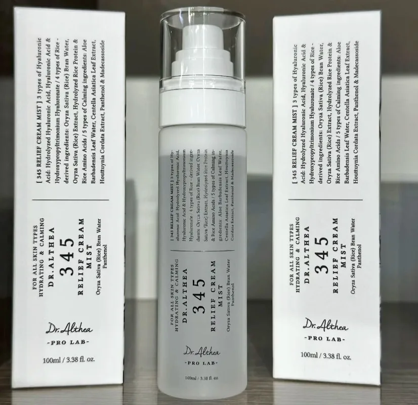 Original Dr.Althea 147 Barrier 345 Relief Cream Antioxidant Whitening Cream Moisturizing Intensive Repair Korean Essence Mist