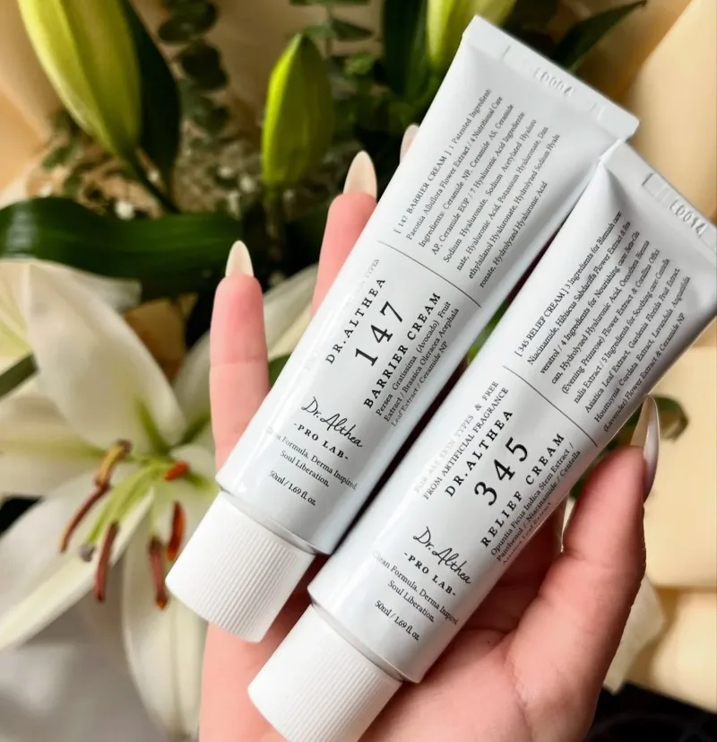 Original Dr.Althea 147 Barrier 345 Relief Cream Antioxidant Whitening Cream Moisturizing Intensive Repair Korean Essence Mist
