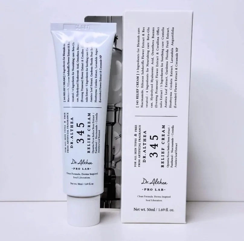Original Dr.Althea 147 Barrier 345 Relief Cream Antioxidant Whitening Cream Moisturizing Intensive Repair Korean Essence Mist