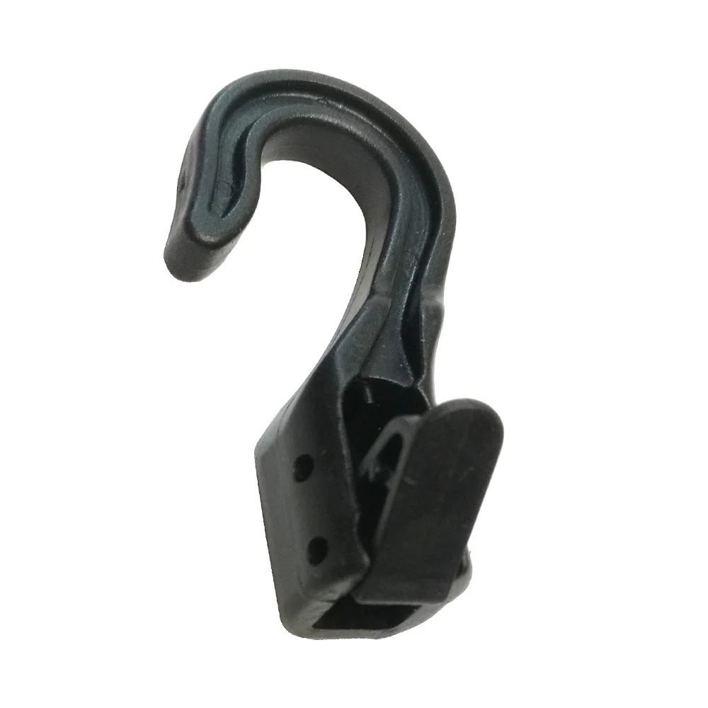 10 20PC Open End Cord Hooks Snap Boat Kayak Motorcycle rope Buckle camping tent hook For Bungee Shock Elastic Bungee Cord Straps