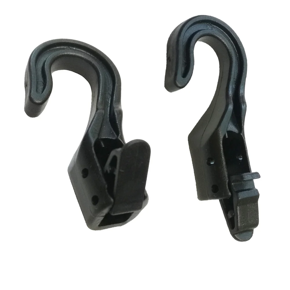 10 20PC Open End Cord Hooks Snap Boat Kayak Motorcycle rope Buckle camping tent hook For Bungee Shock Elastic Bungee Cord Straps
