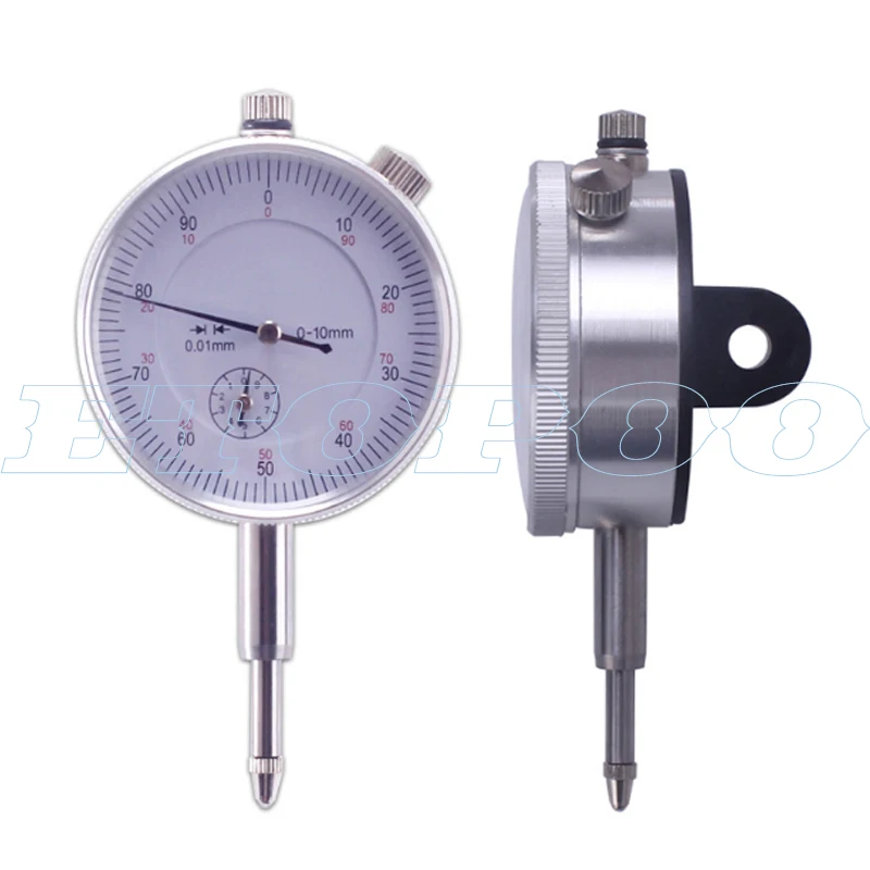 Hot 0-10mm Dial Indicator Universal Magnetic Stand Base Holder 0.8mm Dial Test Comparator For Equipment Calibration