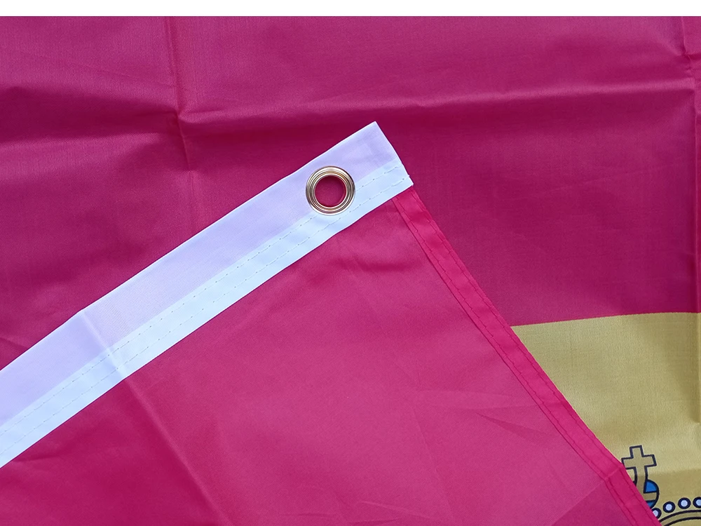 Xvggdg 90x150cm Spain Flag 60*90cm Super Poly Football Flag Indoor Outdoor Polyester Flag
