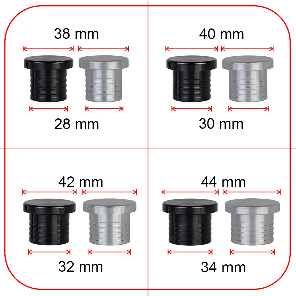 Alloy Aluminium 10/12/14/16/18/20/22/25/34/38 Mm Dump Blow Off Valve Bov Blanking Plug Silicone Hose Blanking Plug