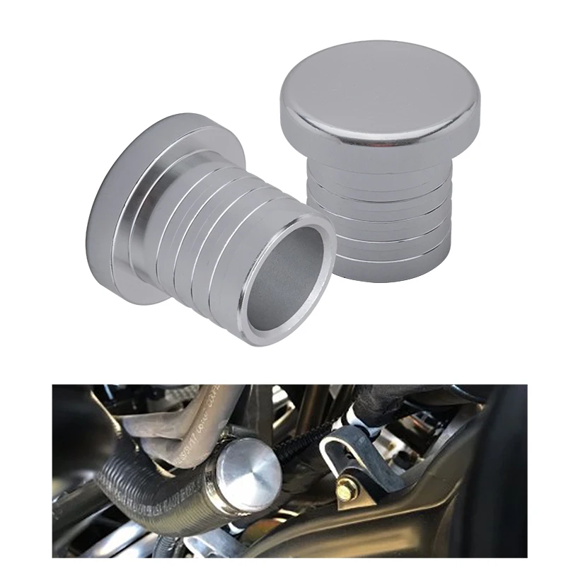 Alloy Aluminium 10/12/14/16/18/20/22/25/34/38 Mm Dump Blow Off Valve Bov Blanking Plug Silicone Hose Blanking Plug