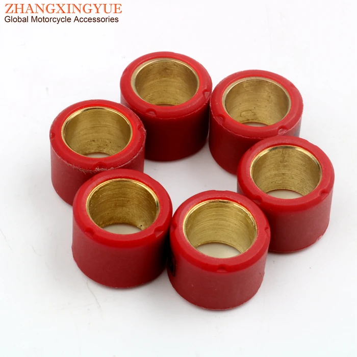 Scooter Variator Roller Set 16x13mm 4g 4.5g 5g 5.5g 6g 7g For Honda 50 Dio GP SP ZX SFX SJ Bali Sky SH Vision Lead SRX X8R 50cc