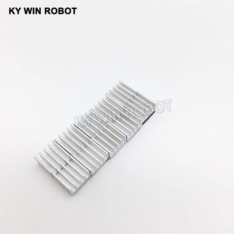 10PCS Stepper Driver A4988 Heatsink Aluminum Silver Heat Sink with Adhesive