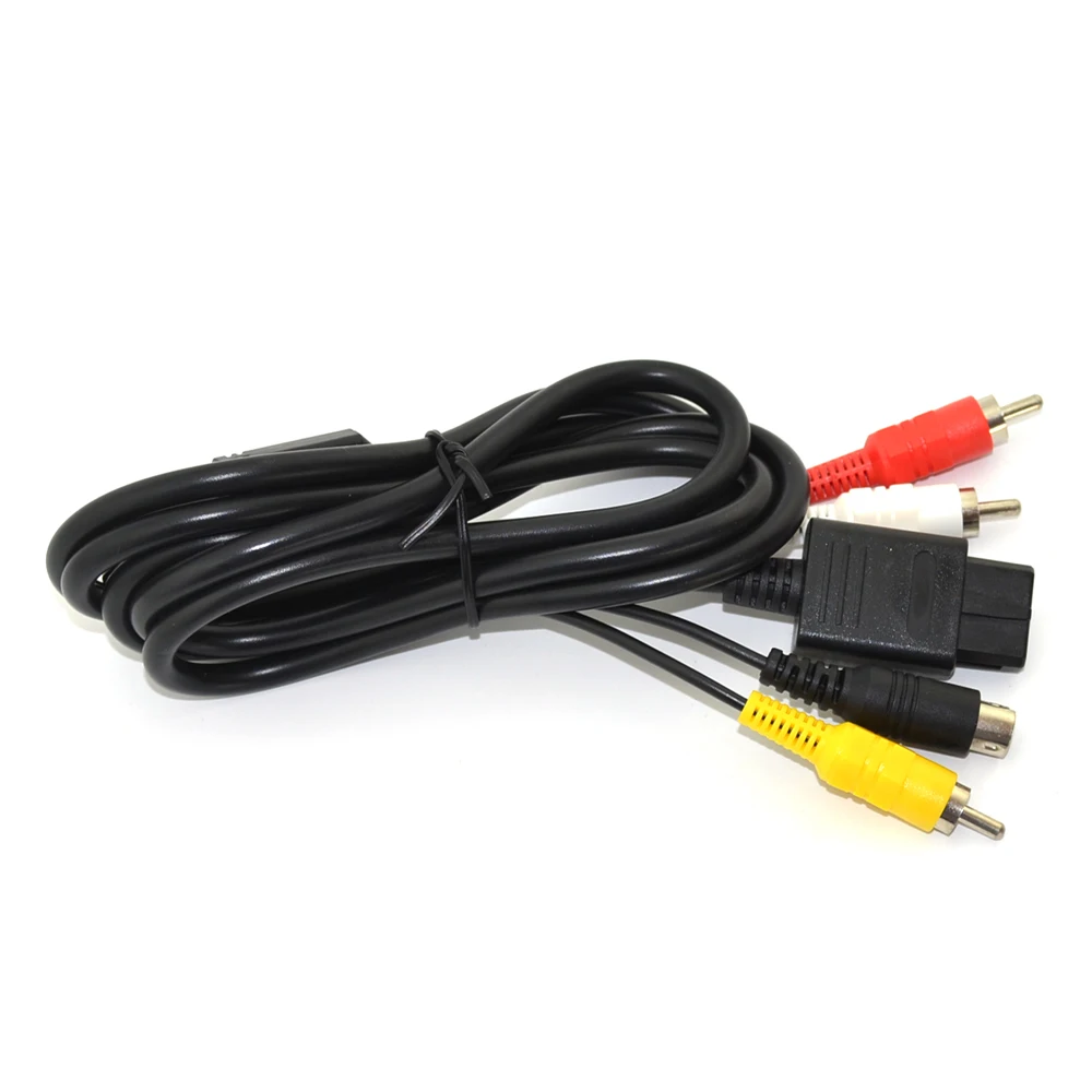 High quality TV S-Video AV Cable Super For Gamecube NGC For SNES For N64