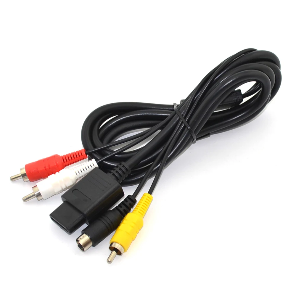 High quality TV S-Video AV Cable Super For Gamecube NGC For SNES For N64