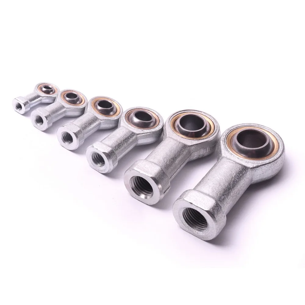 1PCS M6 M8 M10 M12 M16 M18 Female Ball Bearing Right Thread Fish Eye Rod End Joint Bearing Oscillating Bearing Tools