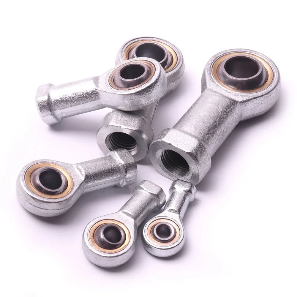 1PCS M6 M8 M10 M12 M16 M18 Female Ball Bearing Right Thread Fish Eye Rod End Joint Bearing Oscillating Bearing Tools